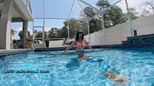 www.carissadumond.com - Beginner Mermaid training class by Carissa starring Melody Mynx thumbnail